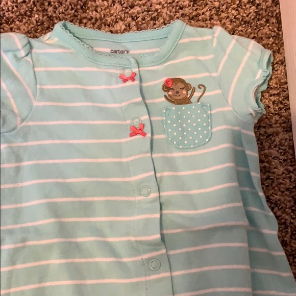 2 carters 9 month rompers - Picture 3 of 3